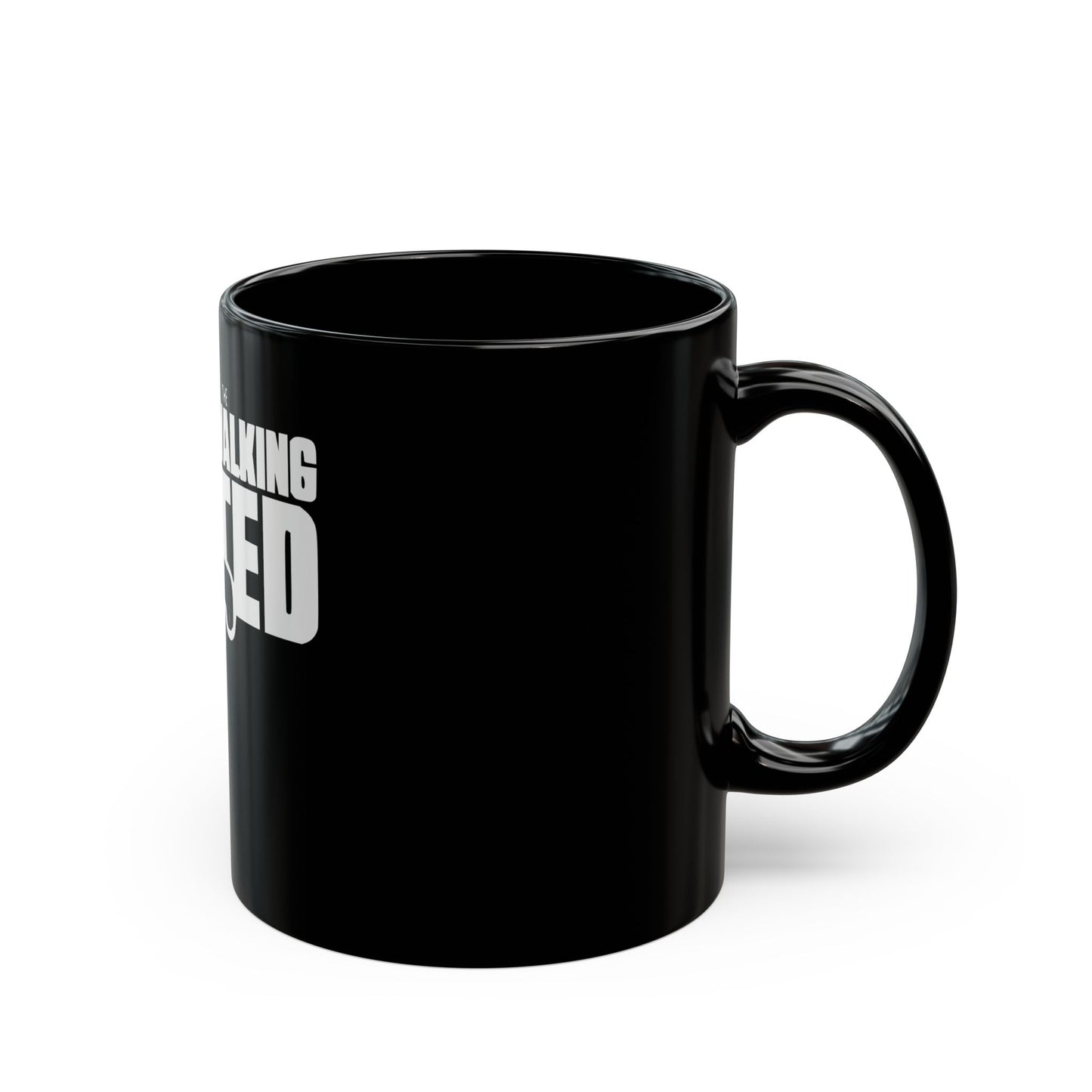 Funny Walking Ted Black Mug - Perfect Gift for Coffee Lovers!