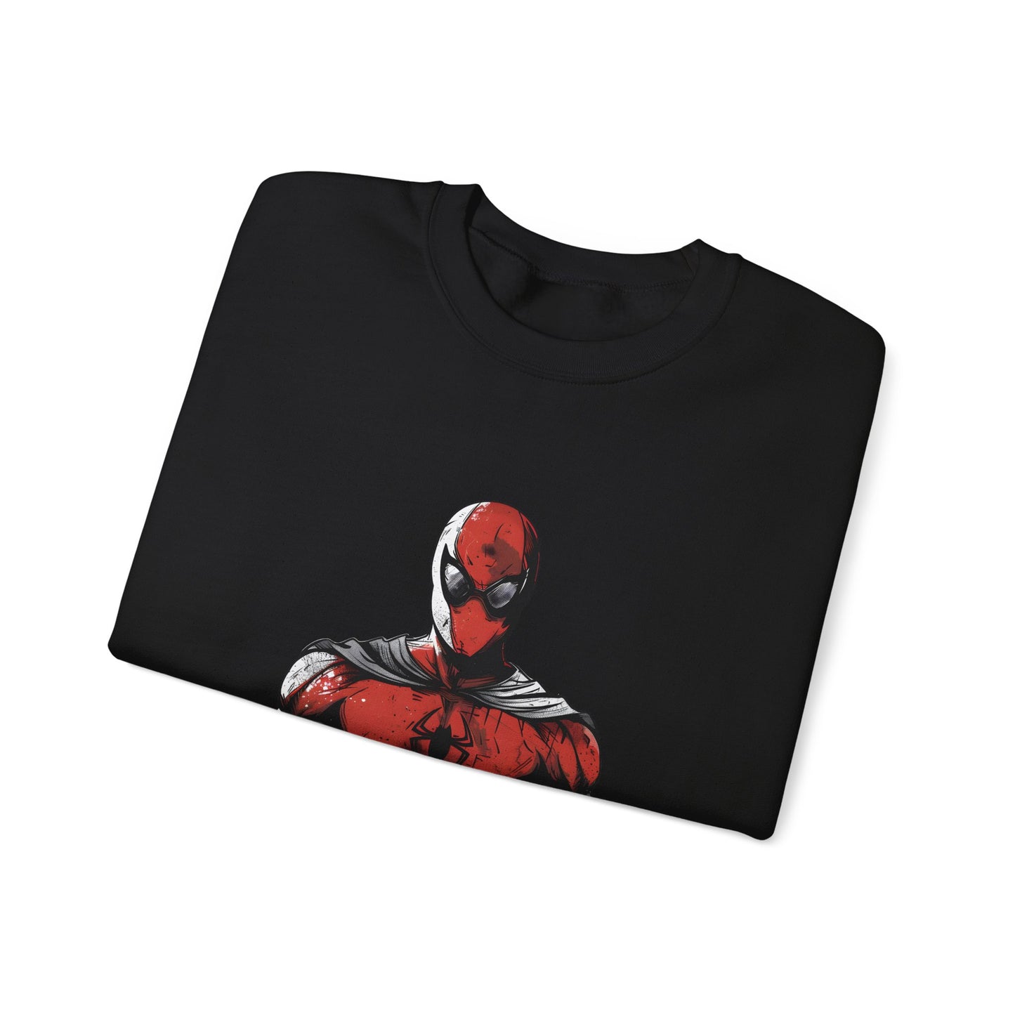 Heroic Spiderman Graphic Unisex Crewneck Sweatshirt