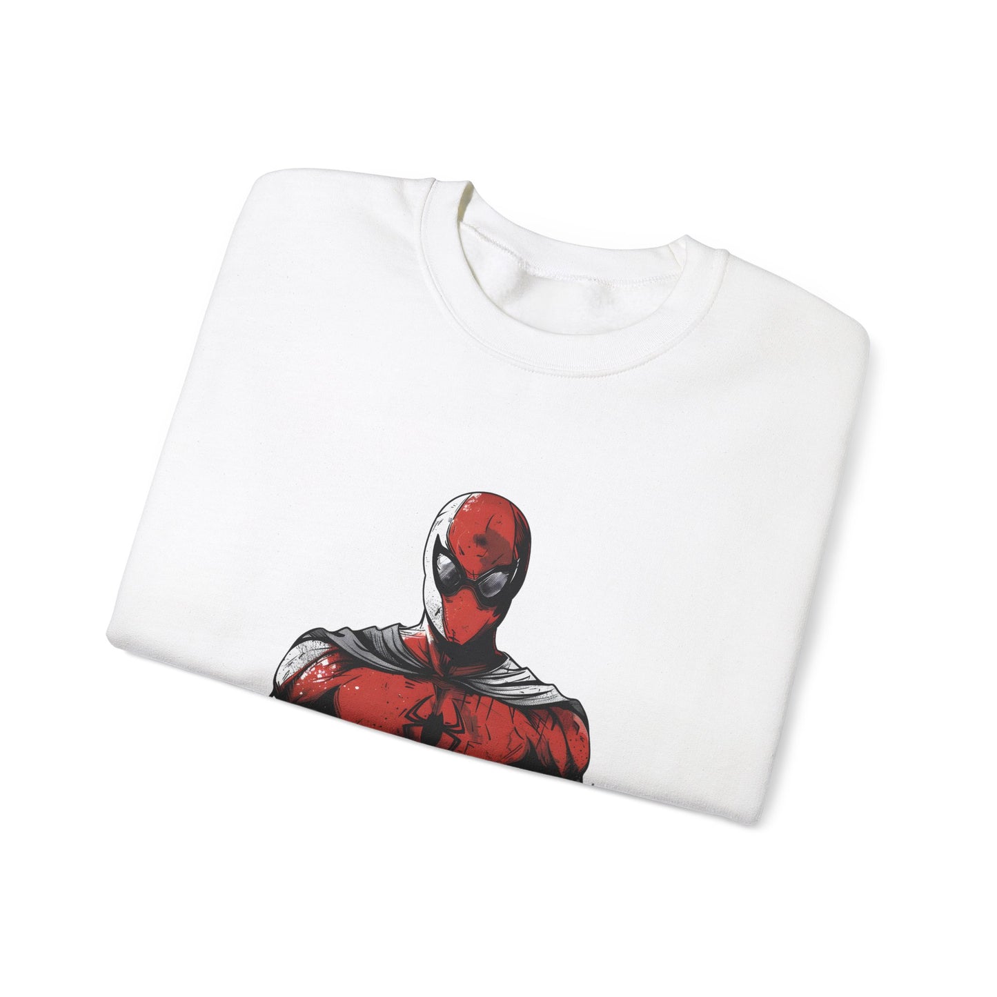 Heroic Spiderman Graphic Unisex Crewneck Sweatshirt