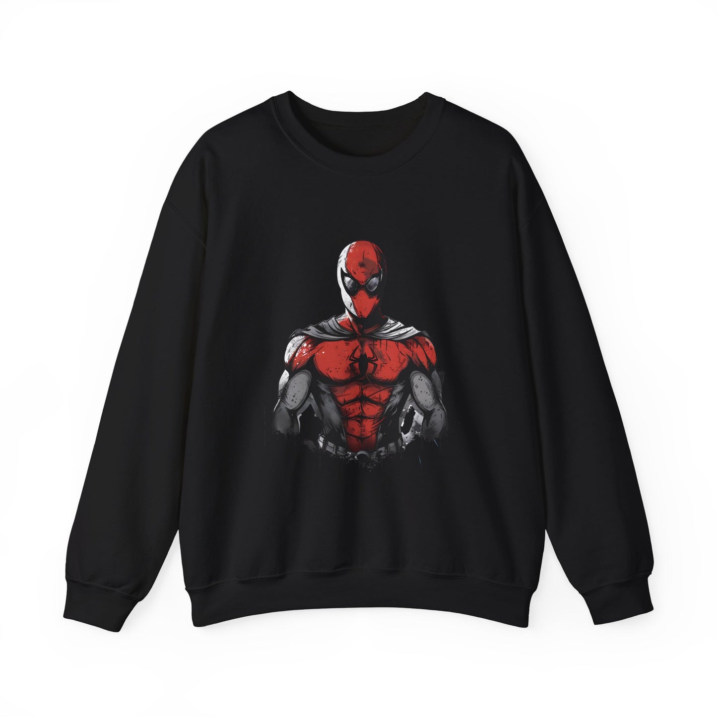 Heroic Spiderman Graphic Unisex Crewneck Sweatshirt